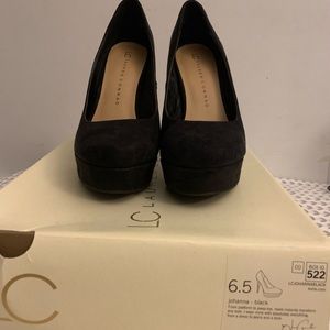 Lauren Conrad High heels Size 6 1/2 Black